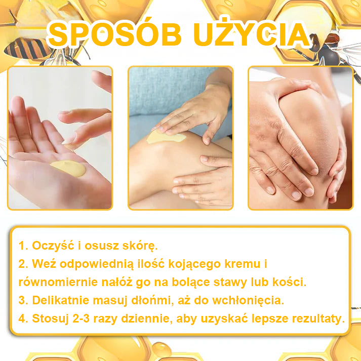 TLOPA® 🔥Toksyna botulinowa i jad pszczeli Balsam Łagodzący Ból i Leczenie Kości🐝🌿 (Polecane dla seniorów przez ortopedów)🔥